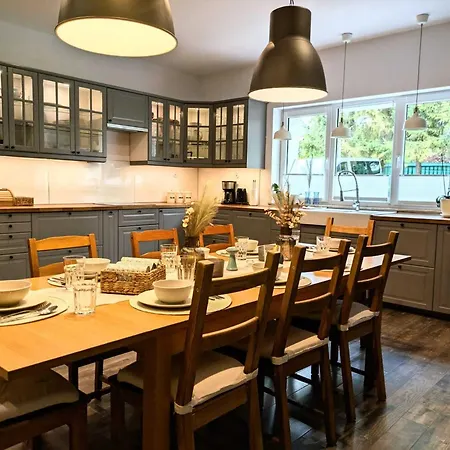 Апартаменты Comfortable For 10 People With A Private Sauna, Колобжег